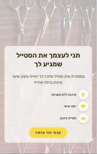 שיק וסטייל - מספרת נשים מקצועית