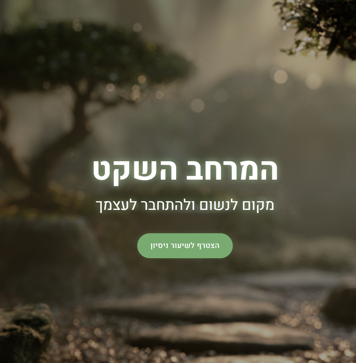 המרחב השקט - סטודיו ליוגה